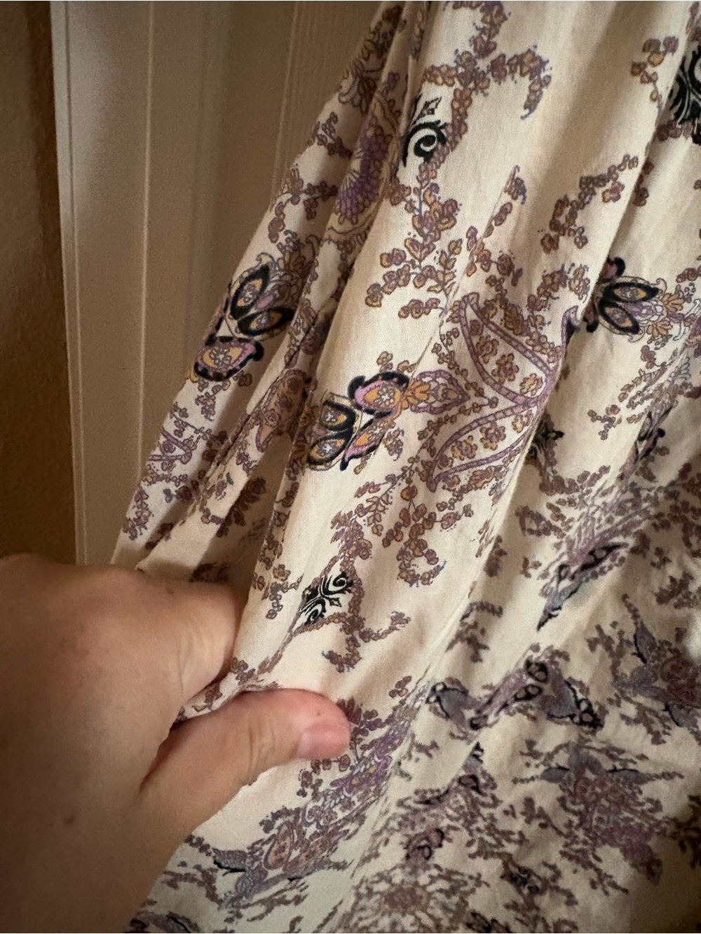 Forever 21 sleeveless midi dress floral boho bohemian peasant cottagecore XL - Picture 4 of 4